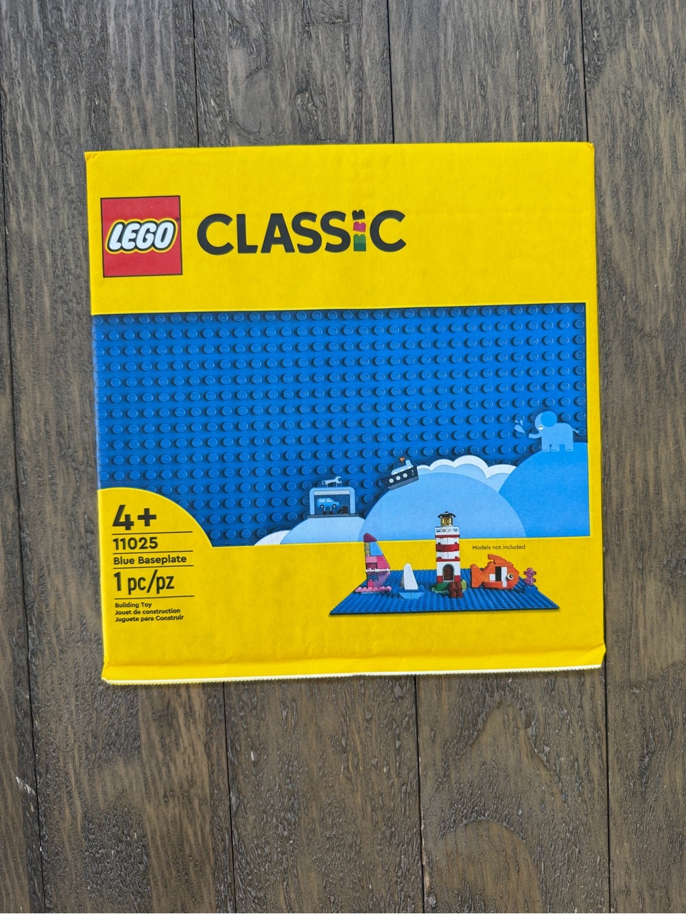 LEGO Classic Blue Baseplate (Set 11025) 32x32
New